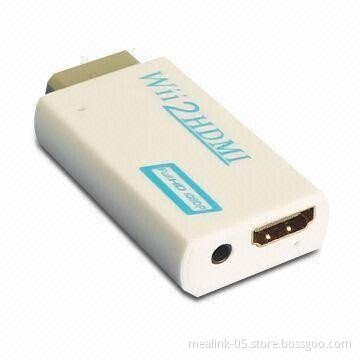 Converter for Wii Console, Outputs Video and Audio Full Digital HDMI Format